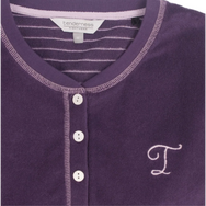 Jorn Cocks Tenderness dames pyjama Badstof - Purple