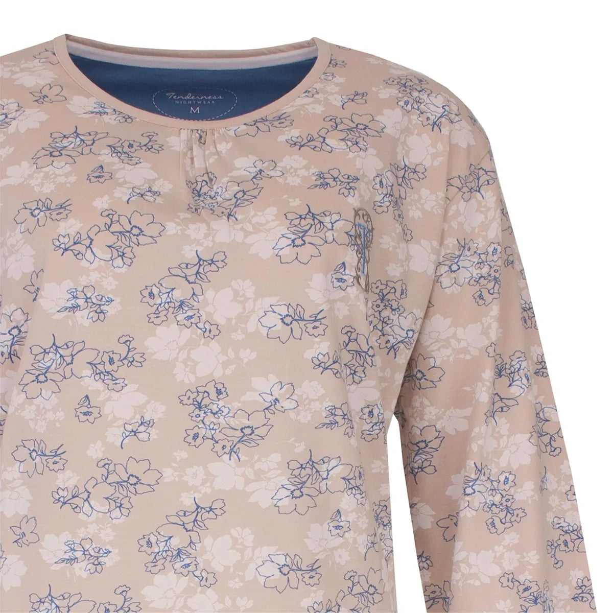 Jorn Cocks Tenderness dames pyjama Tricot lange mouw - Beige
