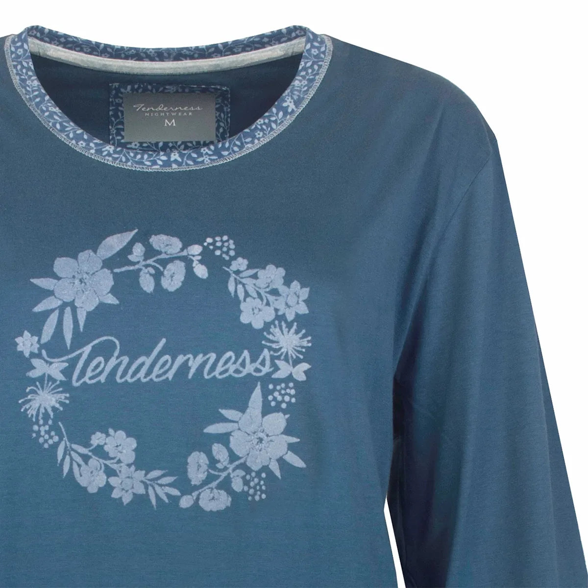 Jorn Cocks Tenderness dames pyjama Tricot lange mouw - Winter Flower