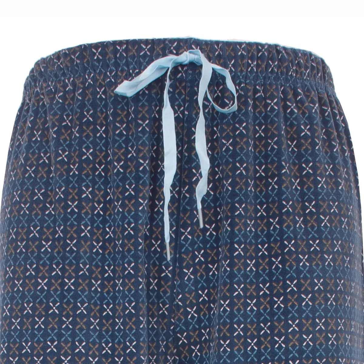 Jorn Cocks Tenderness dames pyjama Velours - Lichtblauw