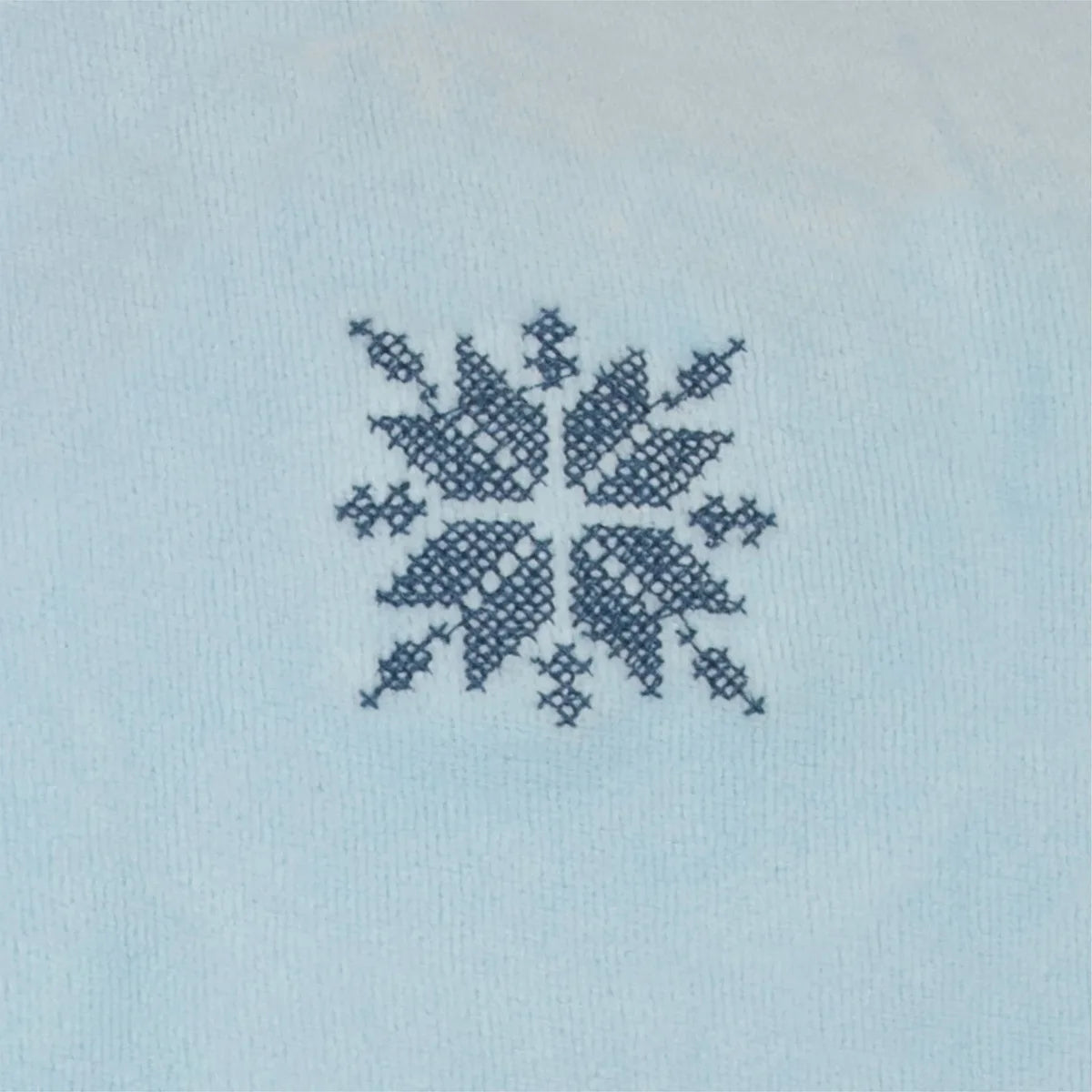 Jorn Cocks Tenderness dames pyjama Velours - Lichtblauw