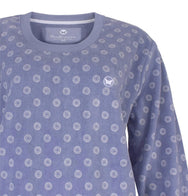 Jorn Cocks Tenderness dames pyjama Velours - Lila Circle