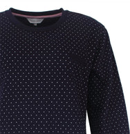 Jorn Cocks Tenderness fleece dames pyjama - Dark dots