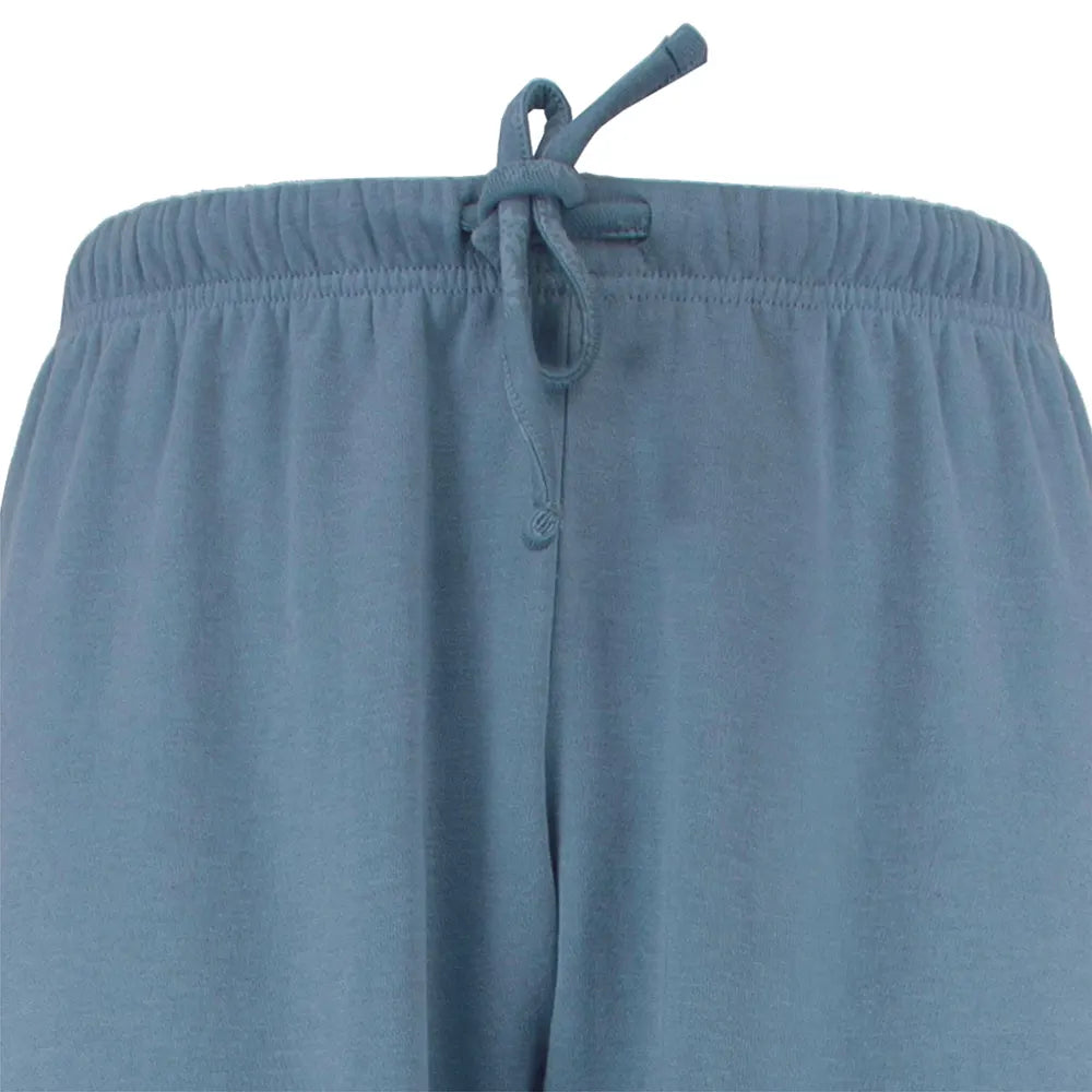 Jorn Cocks Tenderness fleece dames pyjama - Denim Blauw