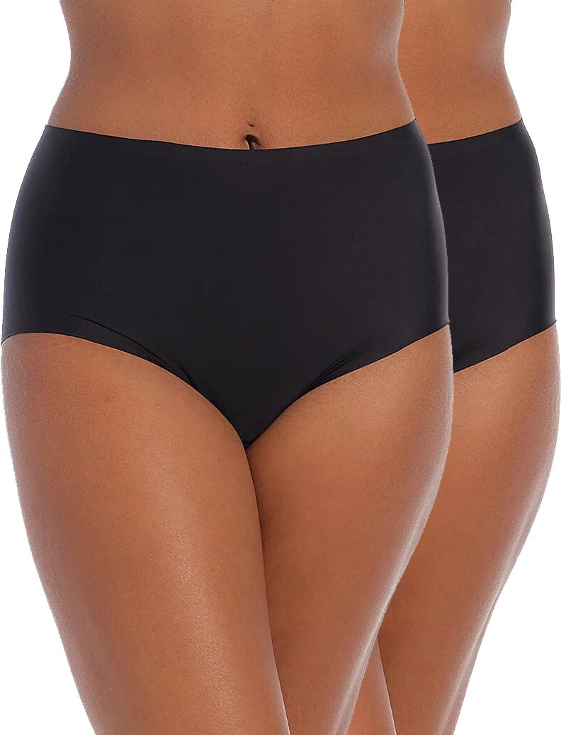 Magic Magic 2-pak seamless dames taille slip - Invisible