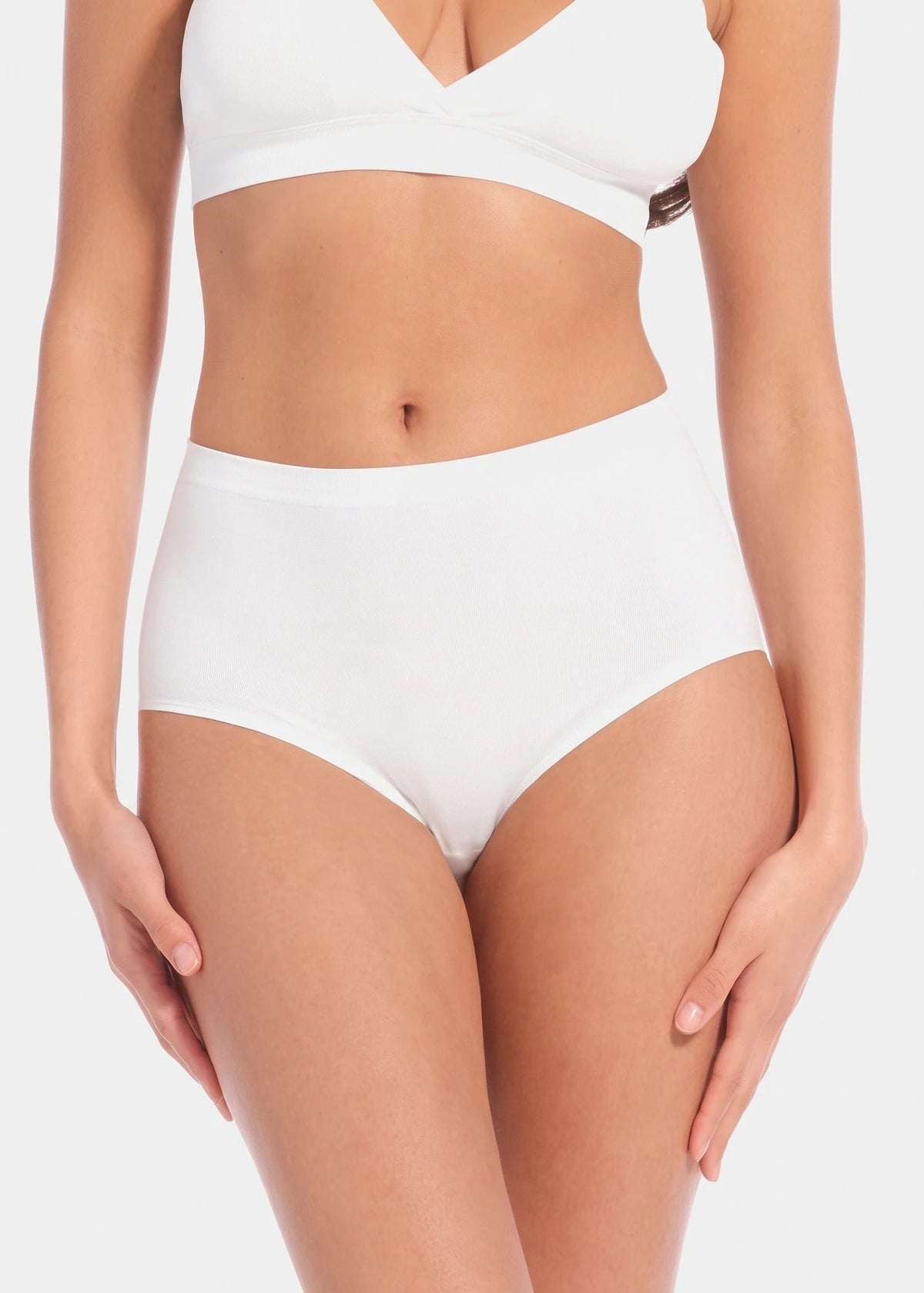 Magic Magic 2-pak seamless dames taille slip - Invisible