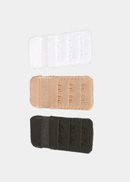 Magic Magic 3 stuks bh Verlengstuk / tussenstuk 2 Haaks 3CM Breed