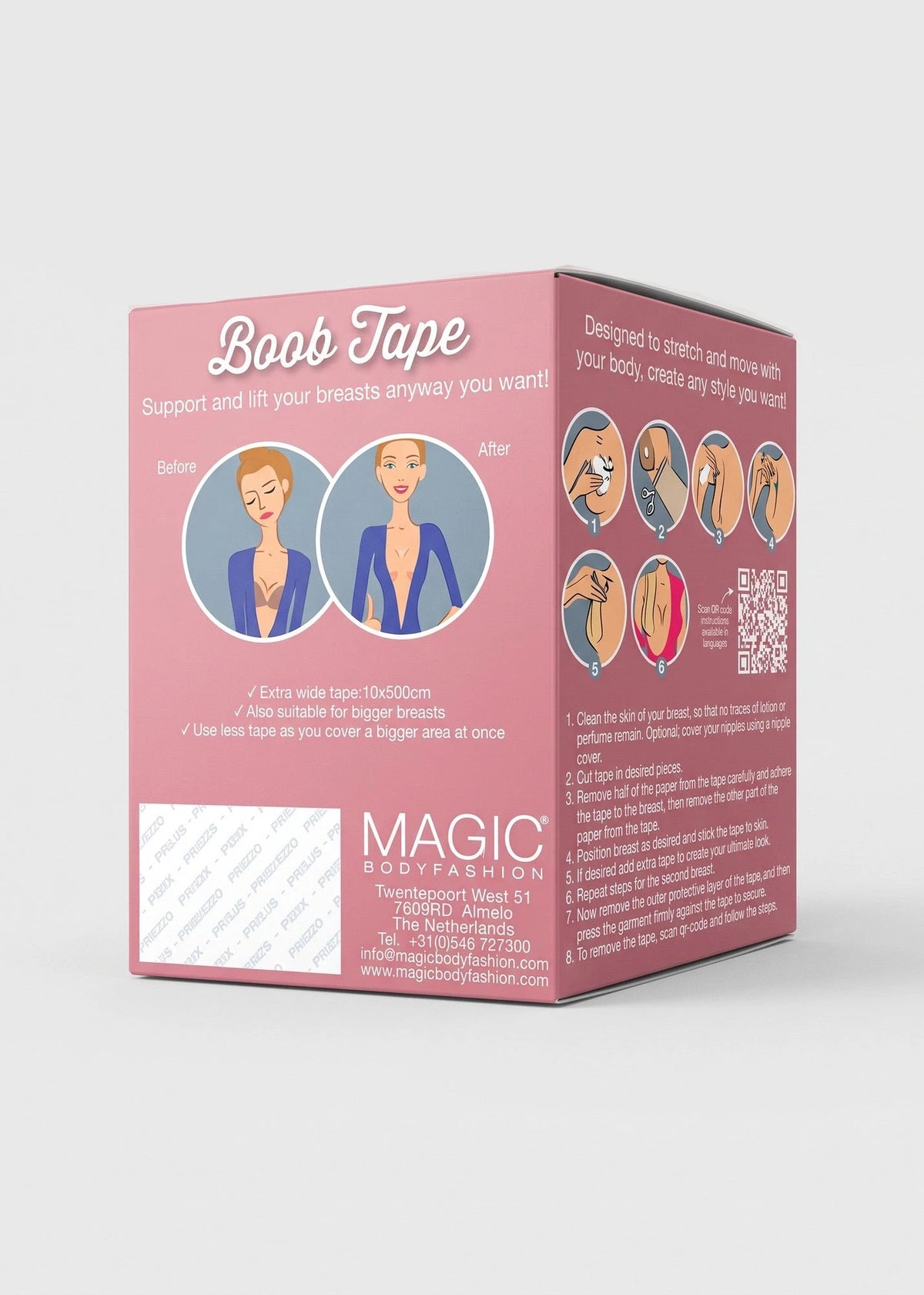Magic Magic BH Boob tape - Breast tape - Fashion Tape - Extra wijd