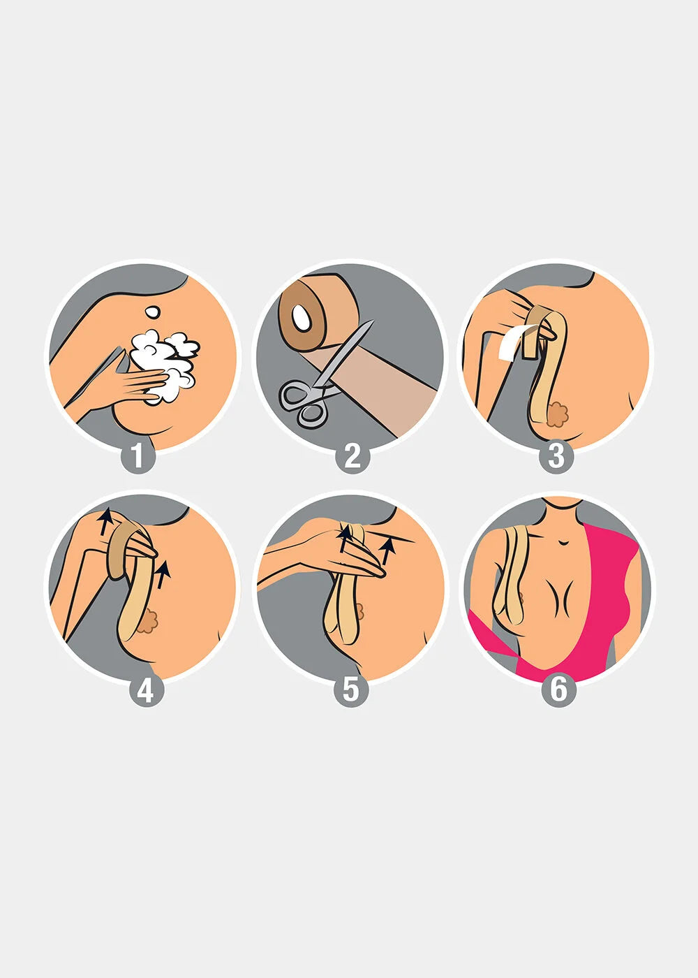 Magic Magic BH Boob tape - Breast tape - Fashion Tape - Extra wijd