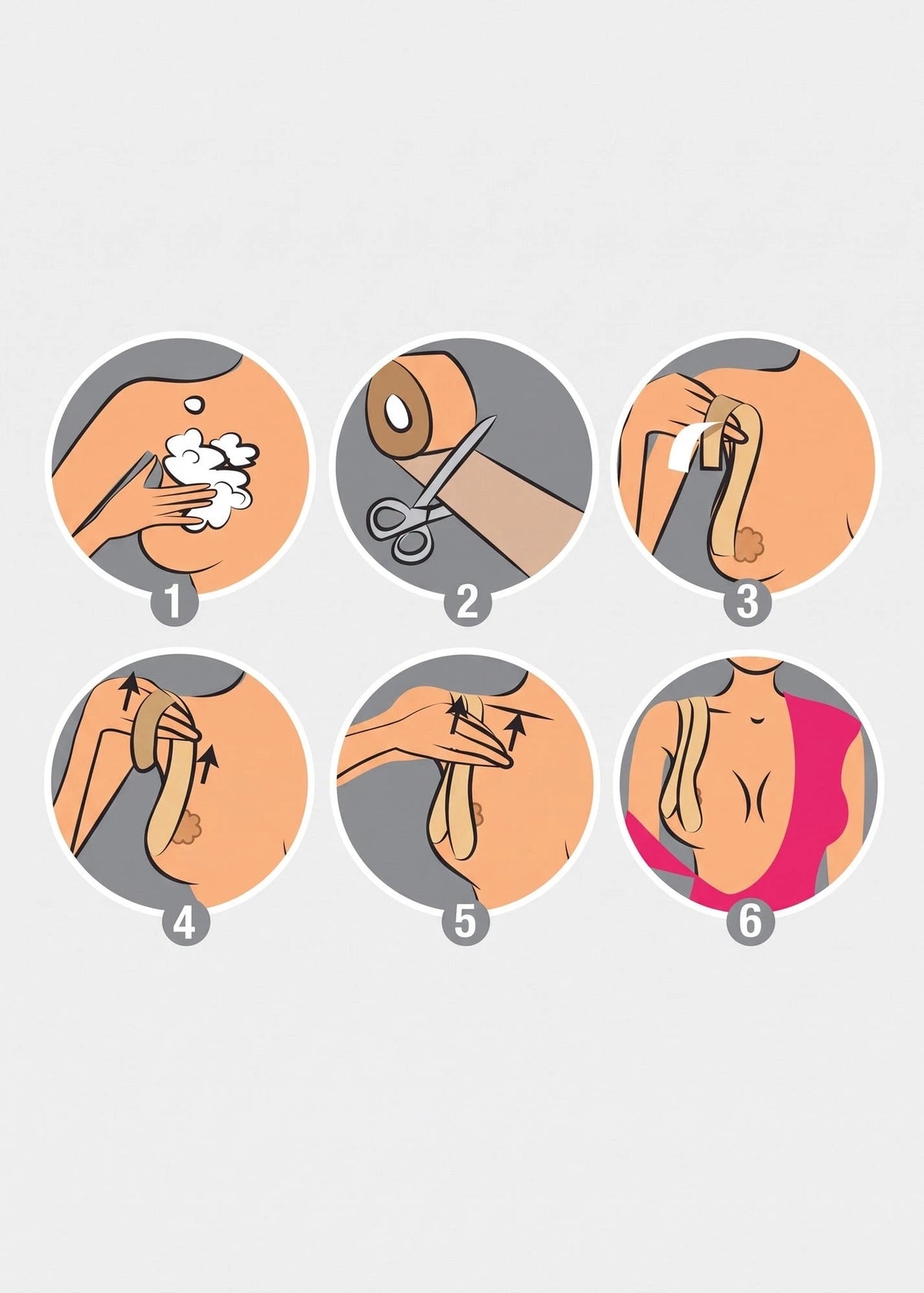 Magic Magic BH Boob tape - Breast tape - Fashion Tape - Extra wijd