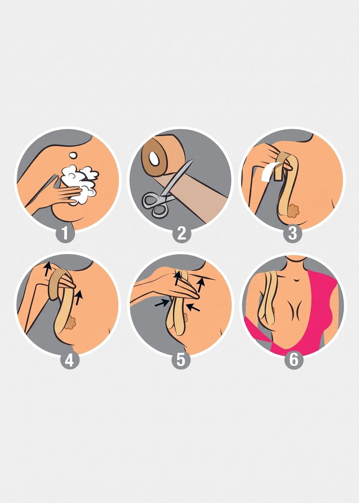 Magic Magic BH Boob tape - Breast tape - Fashion Tape