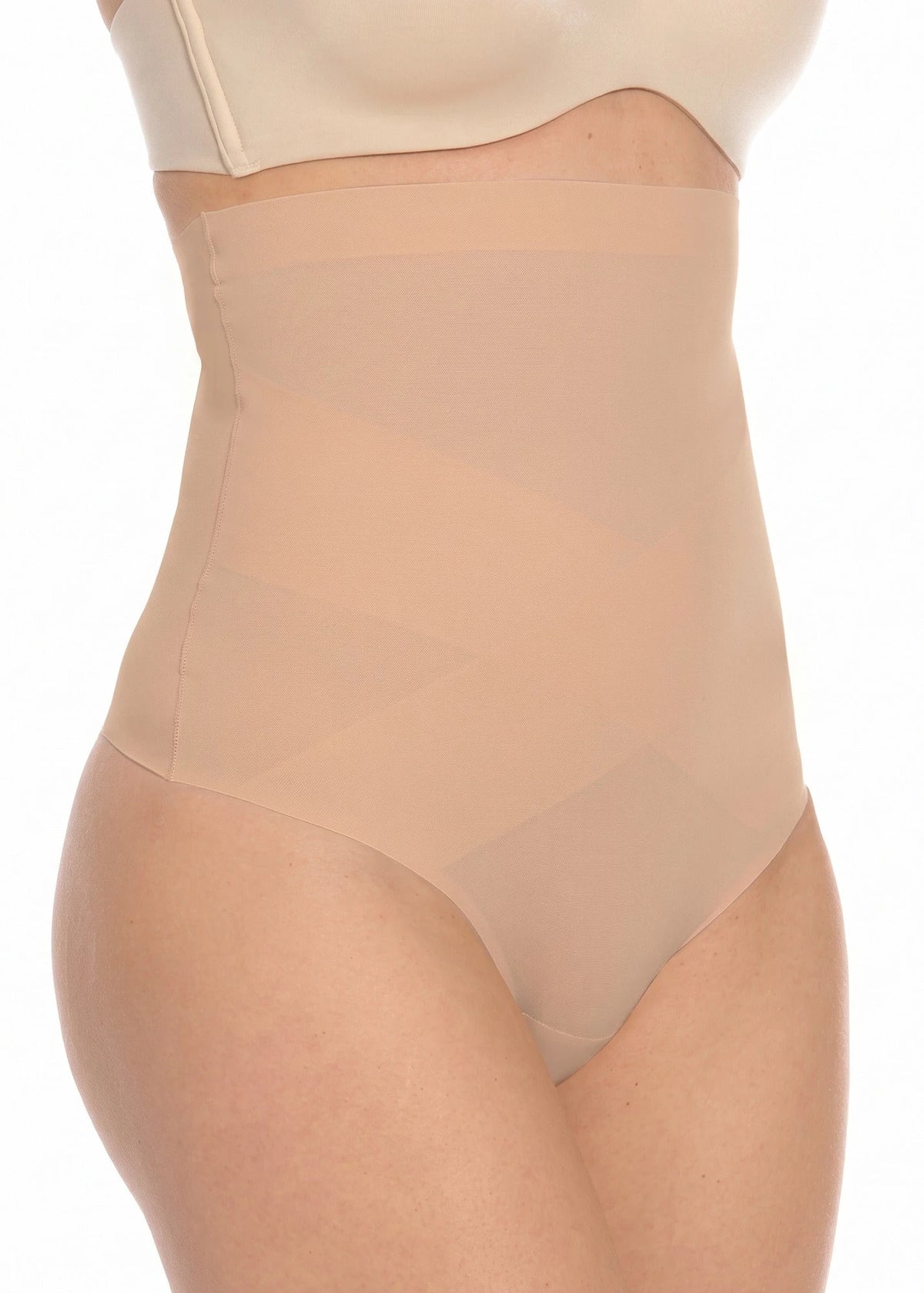 Magic Magic Extra sterke hoge corrigerende string - Ultra Sexy Hi-thong