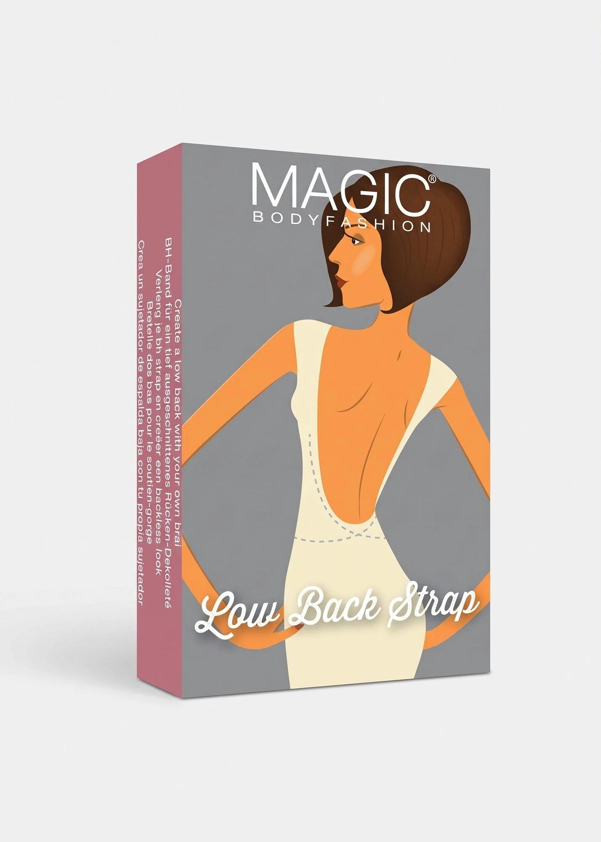 Magic Magic lage rug bh bandjes - Low back straps - doorzichtige achterkant