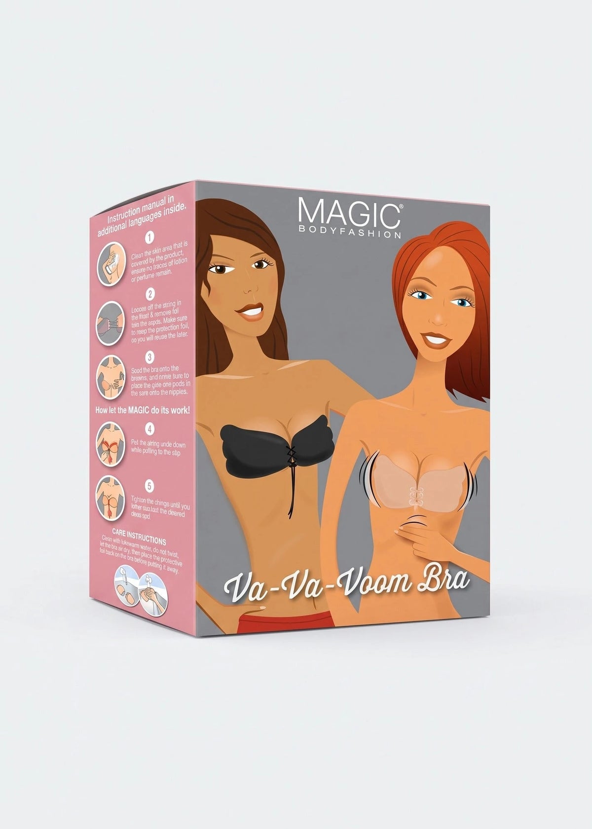 Magic Magic Push up Plak BH - open rug bh - Va-va-Voom Bra