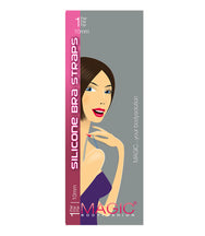 Magic Magic siliconen bh bandjes doorzichtig - Transparant - Bra straps