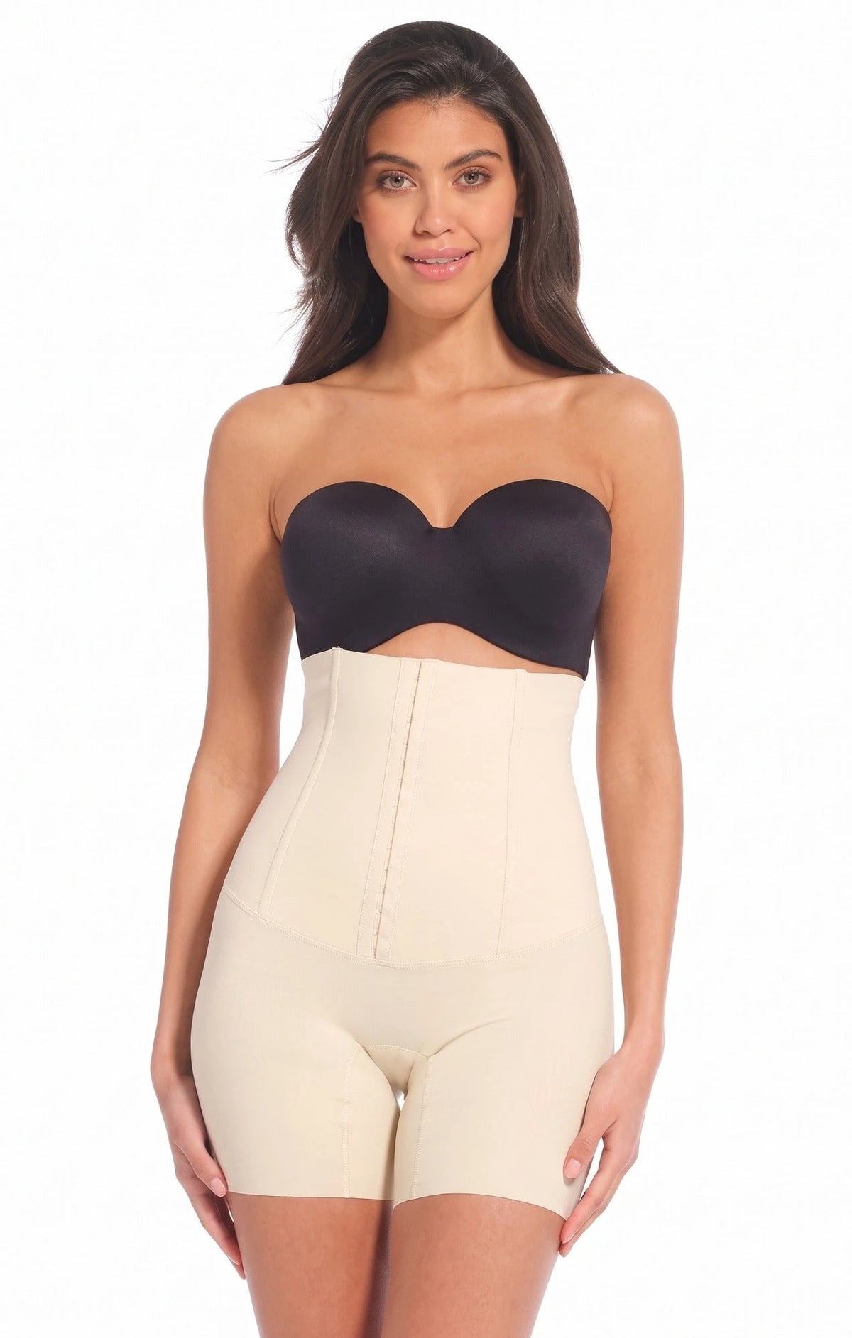Magic Magic Sterk hoge corrigerende boxershort - Voorsluiting bermuda