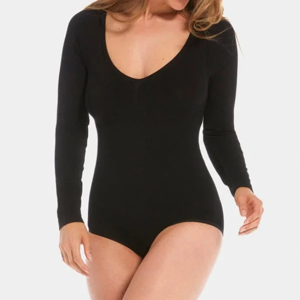 Magic Magic zwarte body bamboe - Bamboo bodysuit