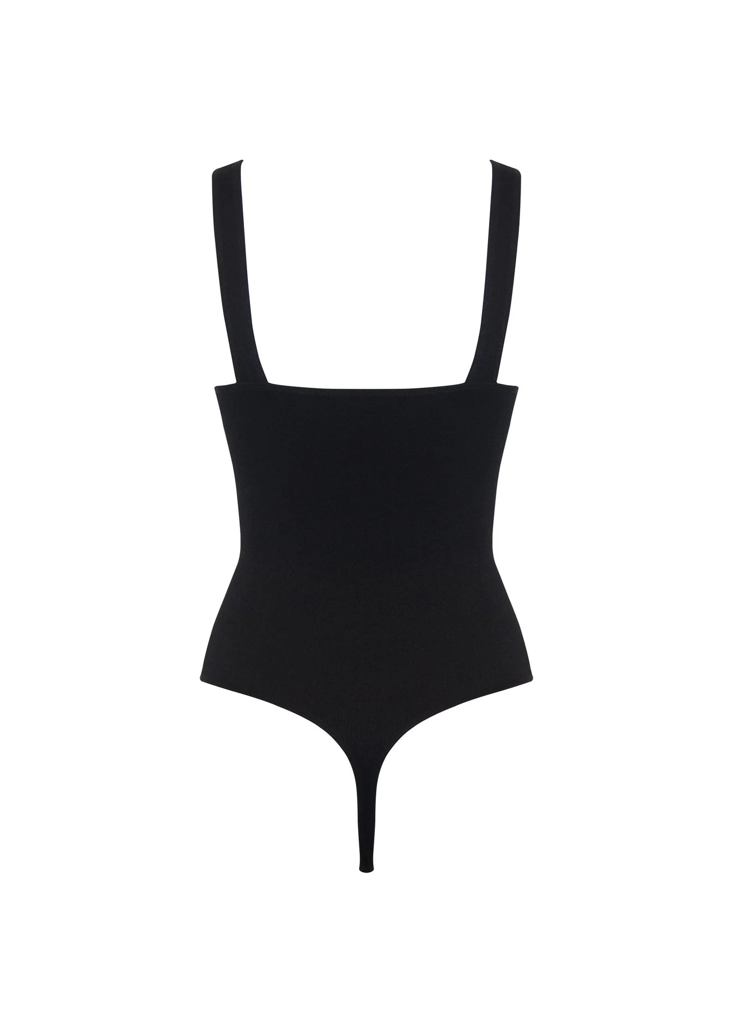 Magic Magic zwarte stringbody mouwloos - Everybody V-neck