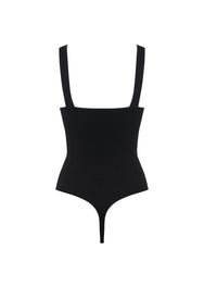 Magic Magic zwarte stringbody mouwloos - Everybody V-neck