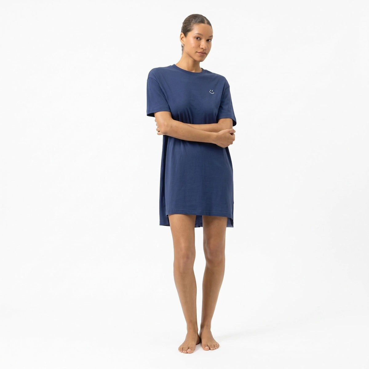 Mey dames sleepshirt korte mouw katoen - Solid Love