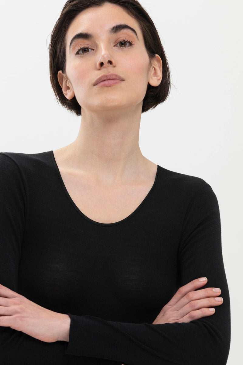 Mey Mey dames thermo shirt Wol - Spencer - Lange mouw