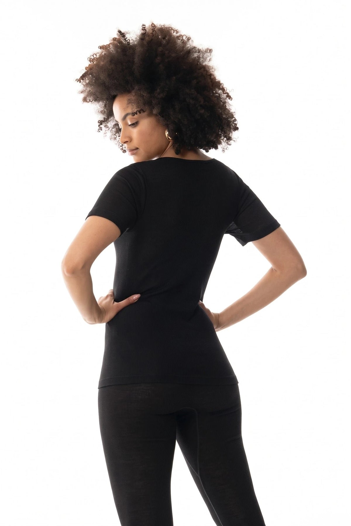 Mey Mey Wollen Thermoshirt korte mouw dames - Kant - Wool Love