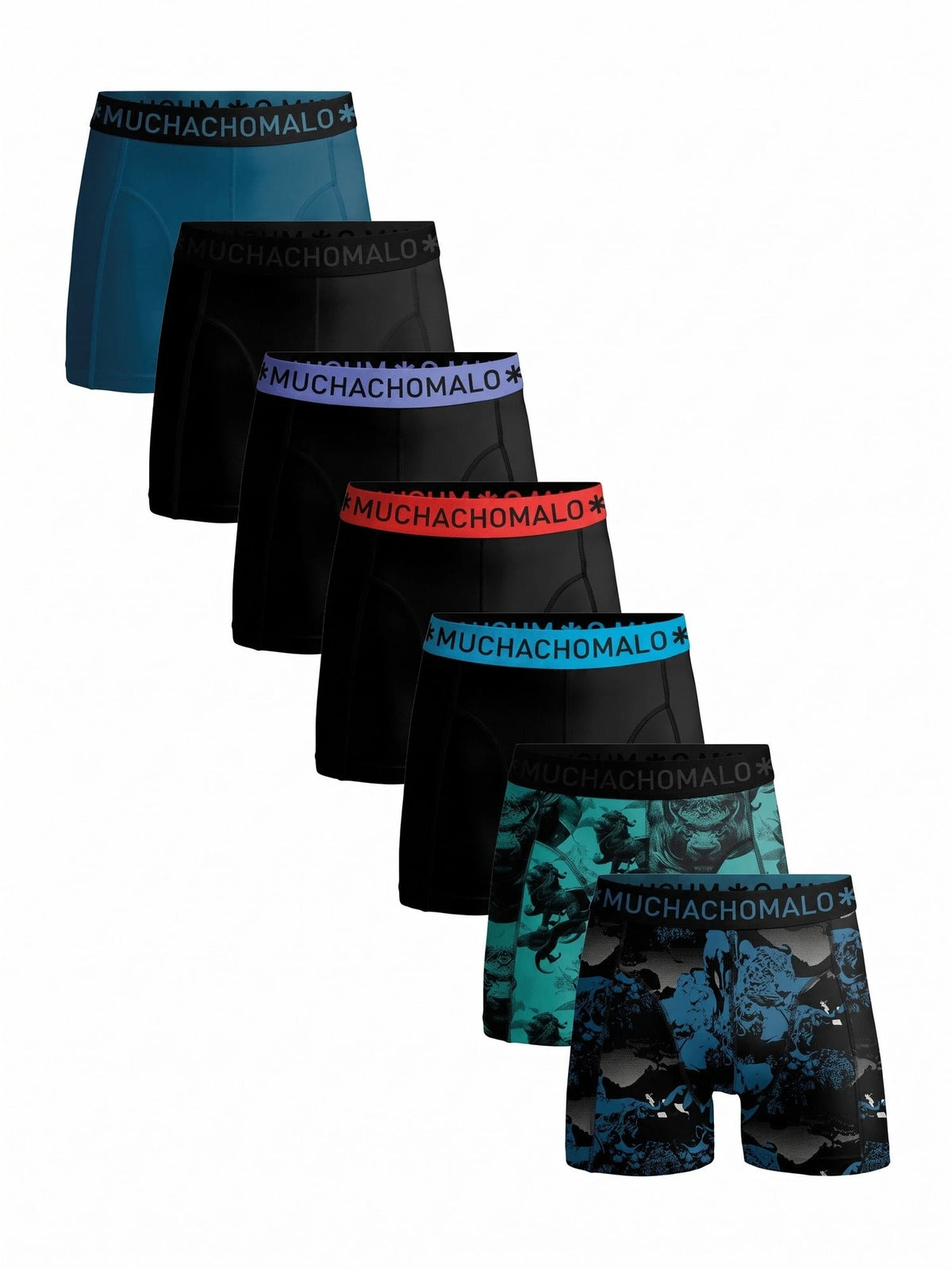 Muchachomalo 7-Pack Heren Boxershorts