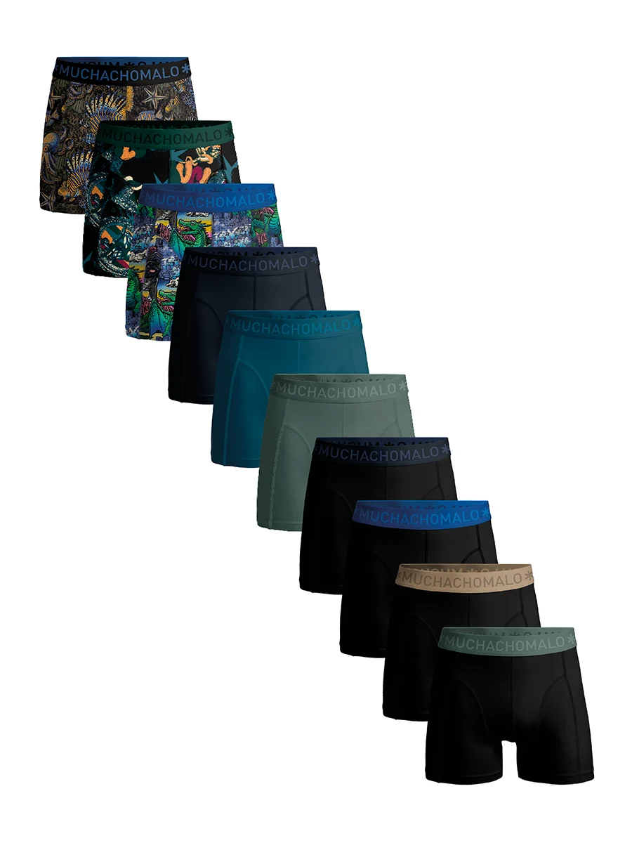 Muchachomalo Muchachomalo 10-Pack Heren Boxershort - Mix