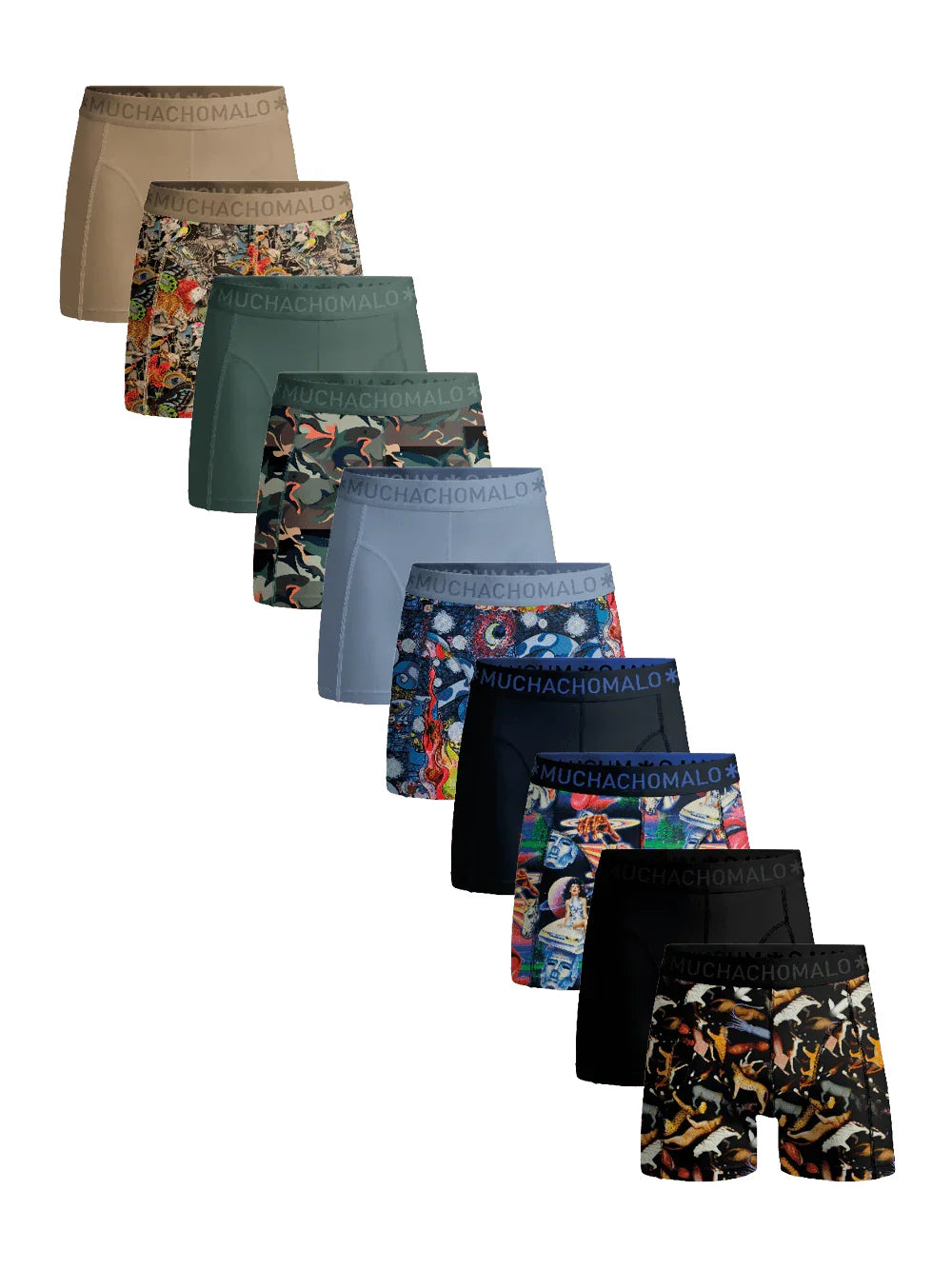 Muchachomalo Muchachomalo 10-Pack Heren Boxershort - Remix