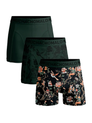 Muchachomalo Muchachomalo 3-Pack Heren Boxershort - Pirate Parrot