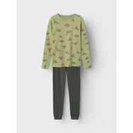 Name-It Name it jongens pyjama - Dino pyjama - Sage Dino