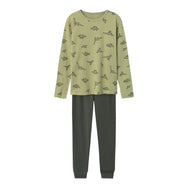 Name-It Name it jongens pyjama - Dino pyjama - Sage Dino