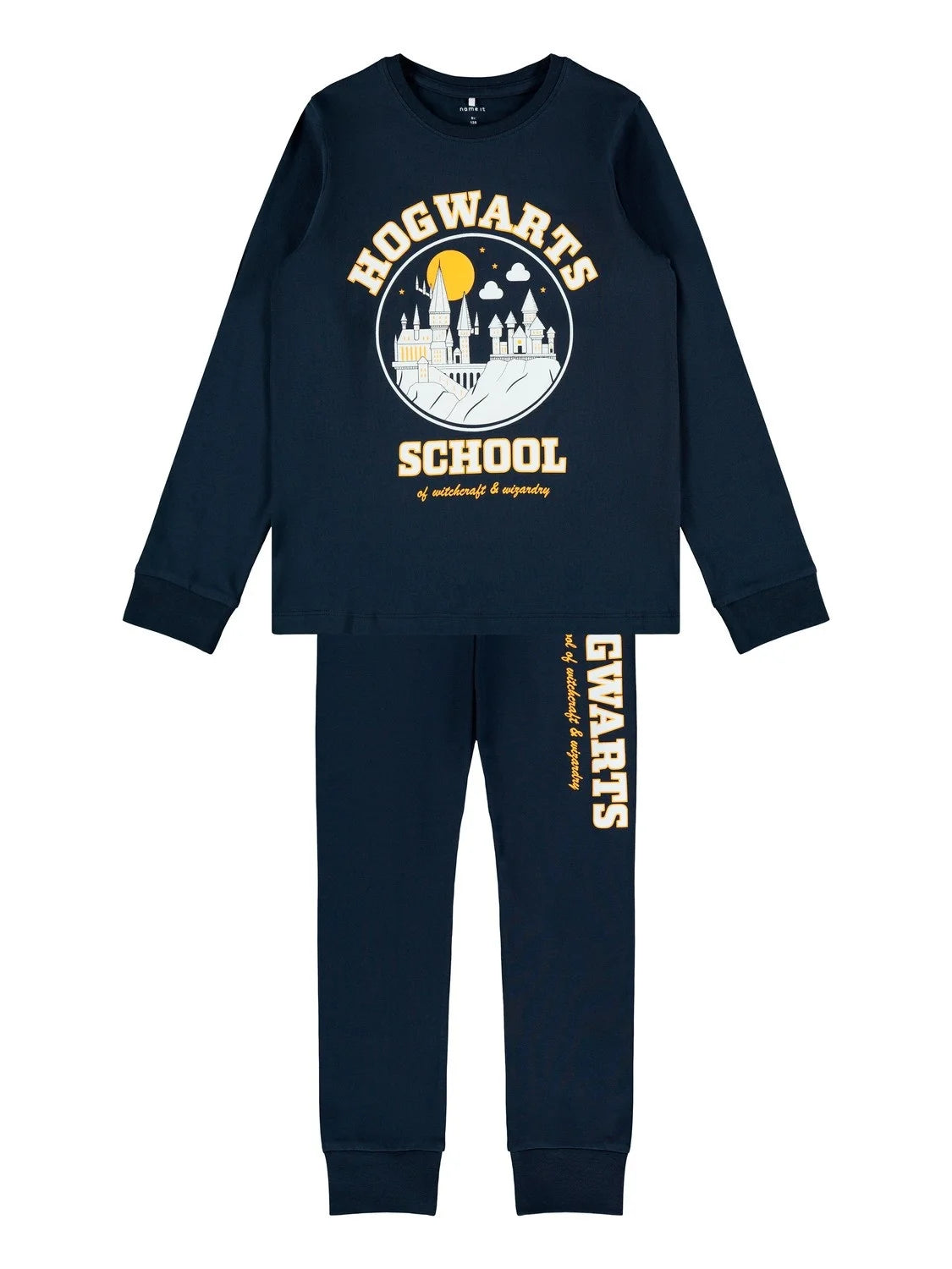 Name-It Name it jongens pyjama - Harry Potter - HogWarts - Blauw