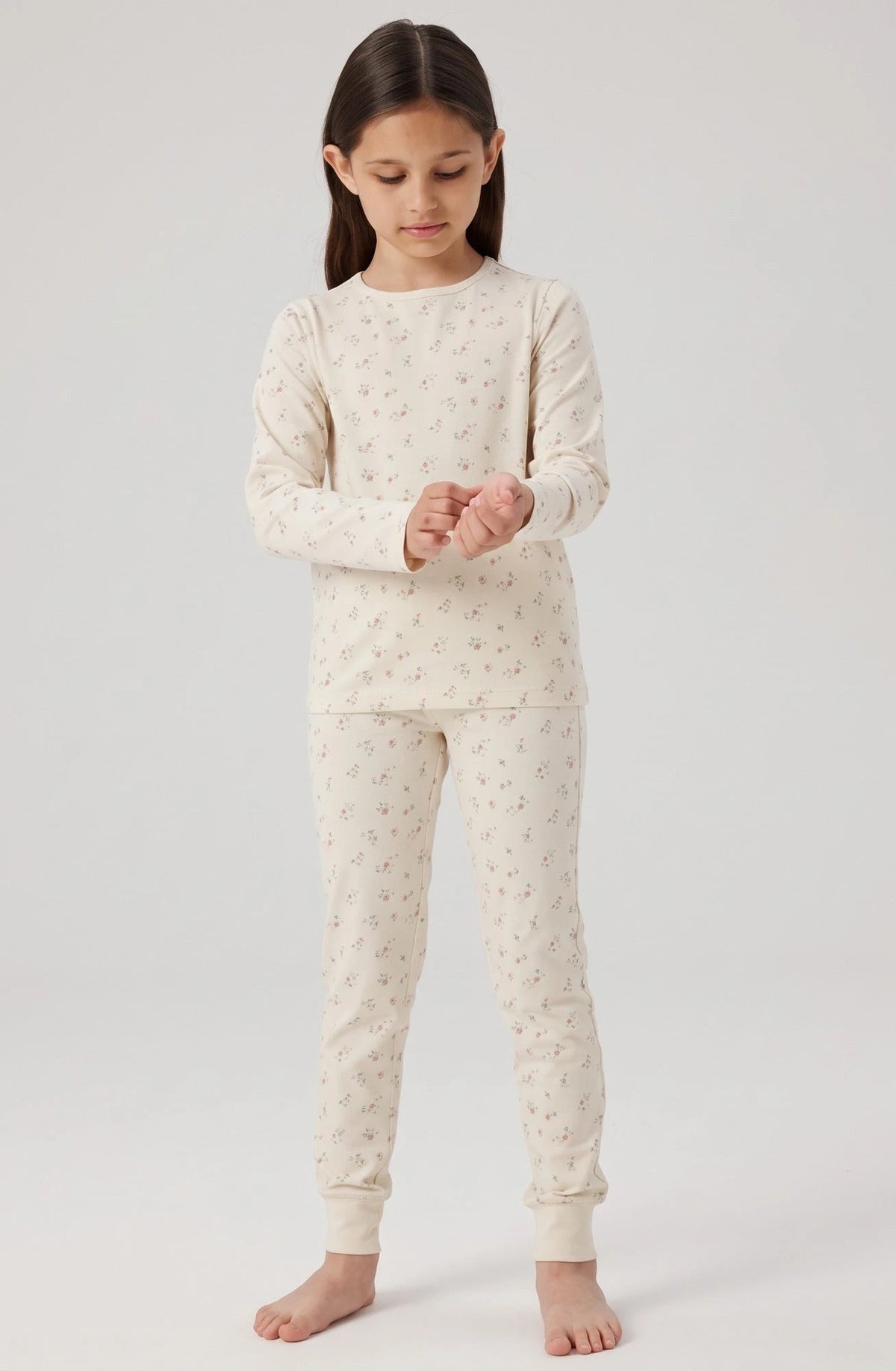 Name-It Name it kinder-meisjes pyjama katoen - Flower