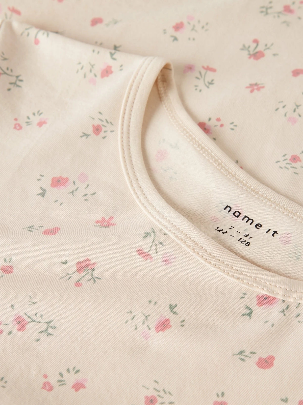 Name-It Name it kinder-meisjes pyjama katoen - Flower