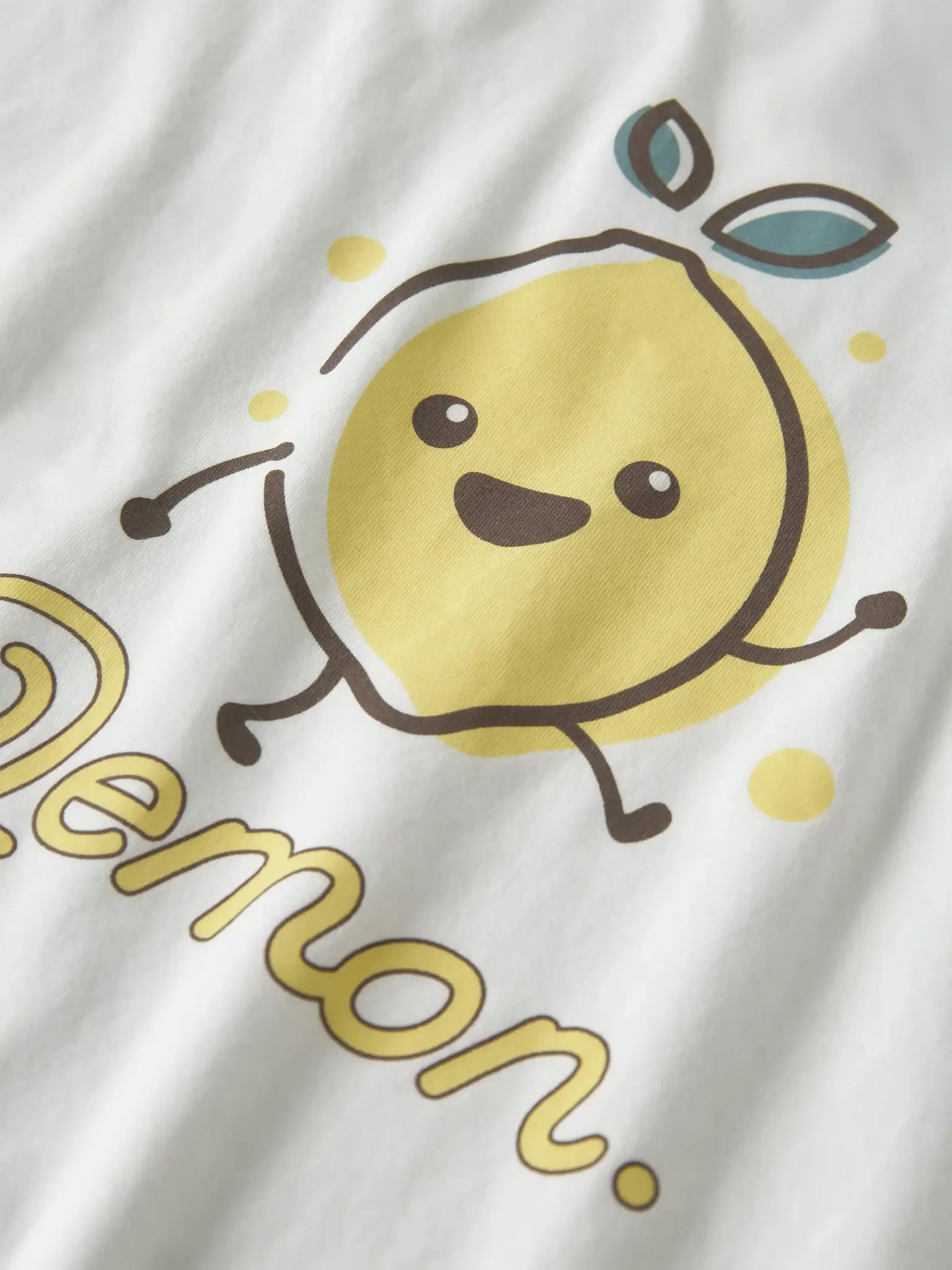 Name-It Name it kinder-meisjes shortama katoen - Lemon