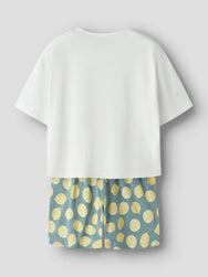 Name-It Name it kinder-meisjes shortama katoen - Lemon