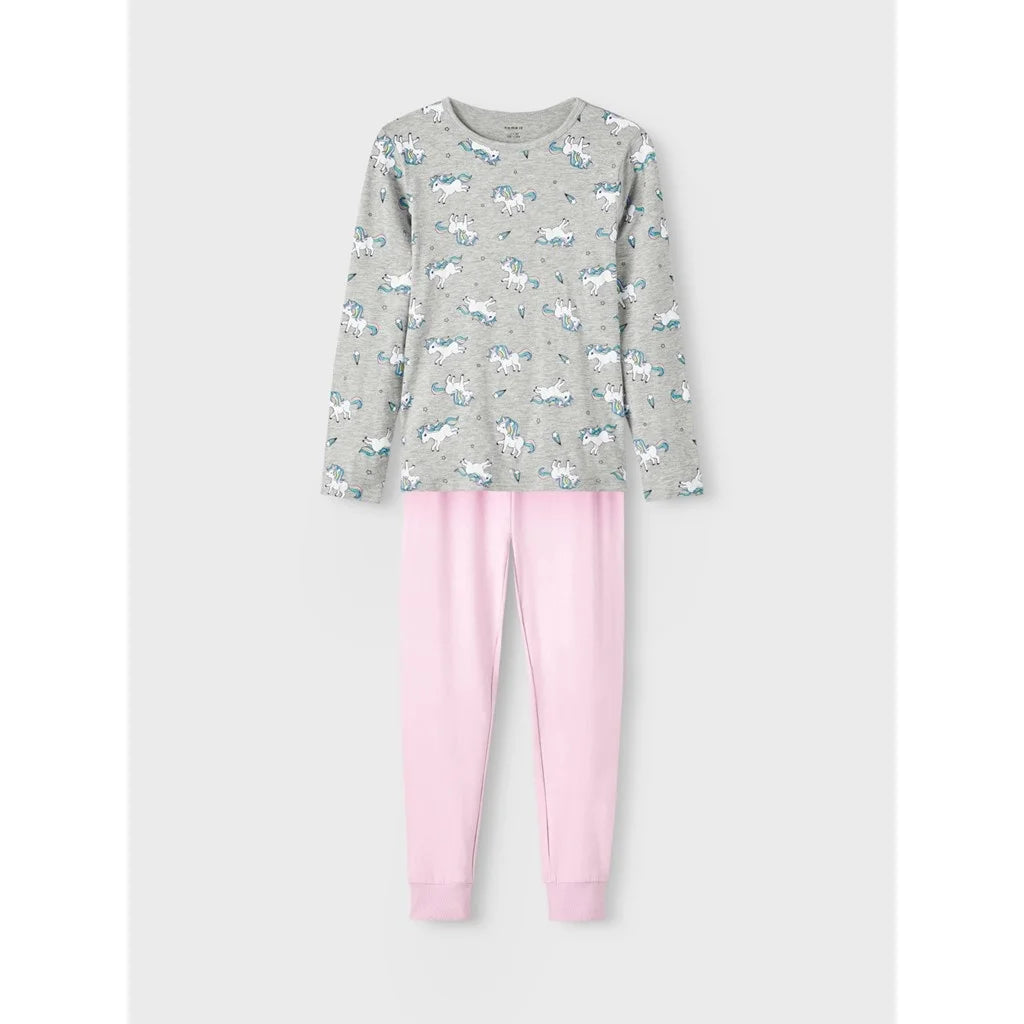 Name-It Name it meisjes pyjama - lange mouwen - Unicorn