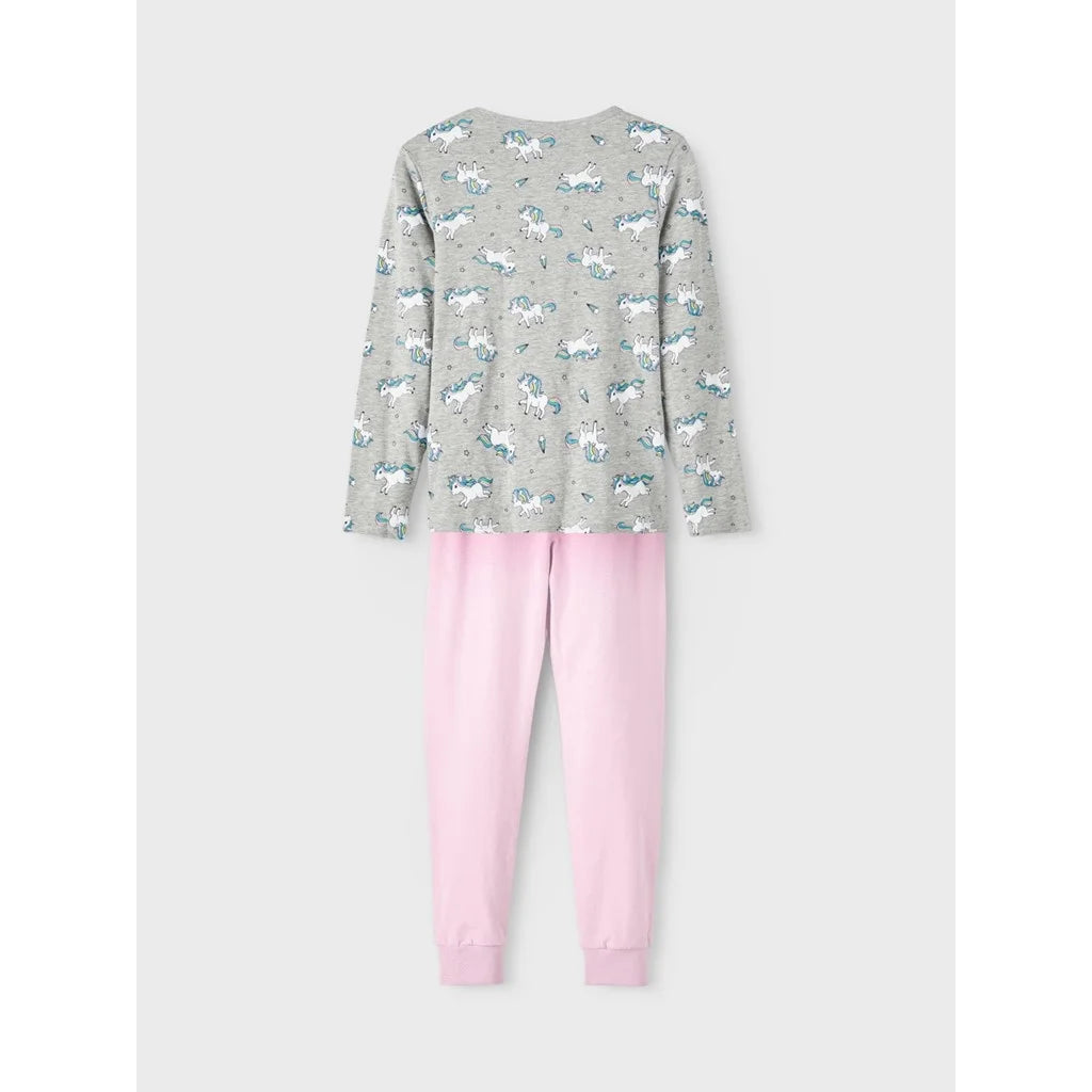 Name-It Name it meisjes pyjama - lange mouwen - Unicorn