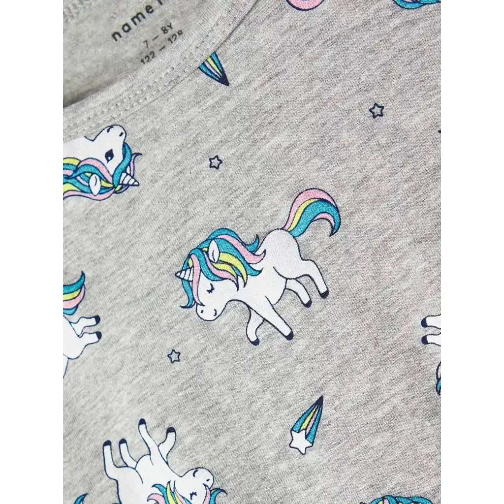 Name-It Name it meisjes pyjama - lange mouwen - Unicorn