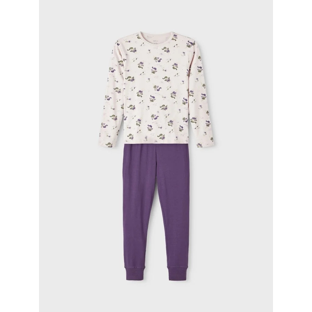 Name-It Name it meisjes pyjama - Lila fairytale