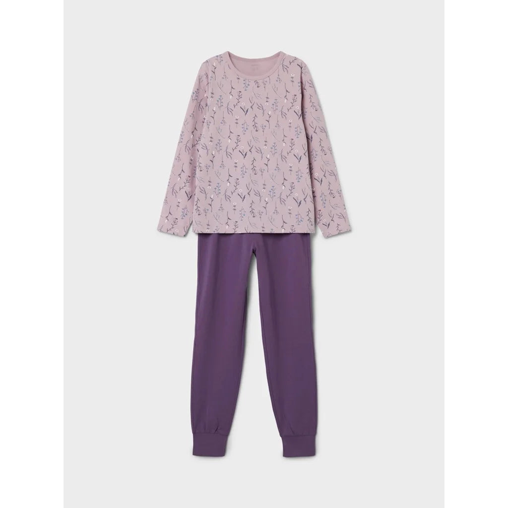 Name-It Name it meisjes pyjama - Pink Flower