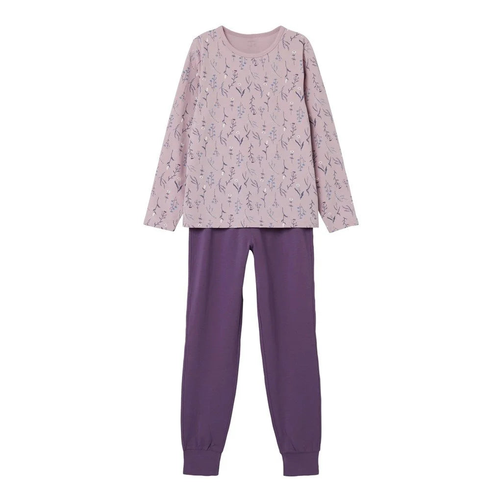 Name-It Name it meisjes pyjama - Pink Flower