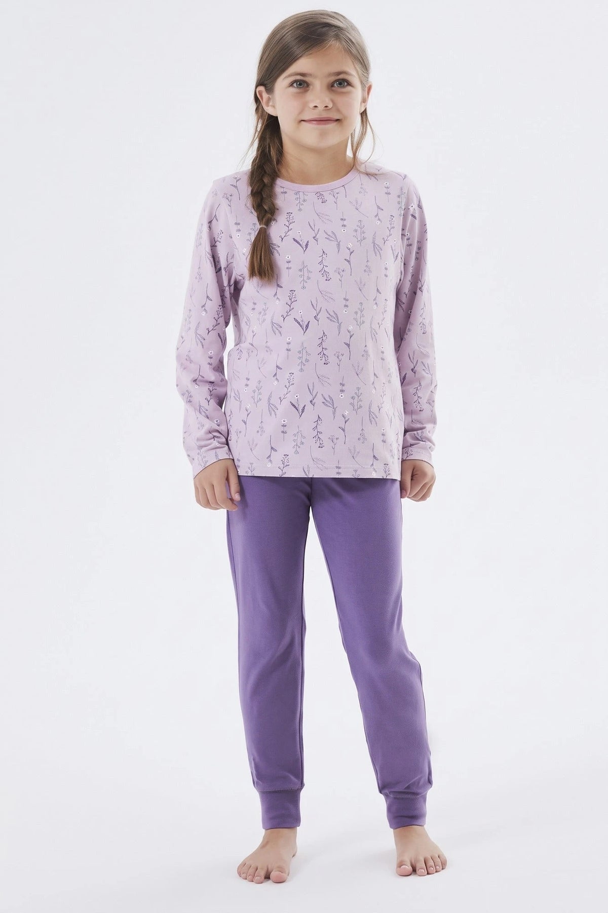 Name-It Name it meisjes pyjama - Pink Flower