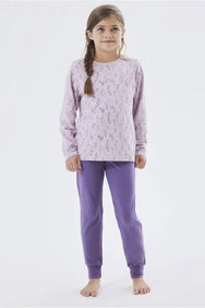 Name-It Name it meisjes pyjama - Pink Flower