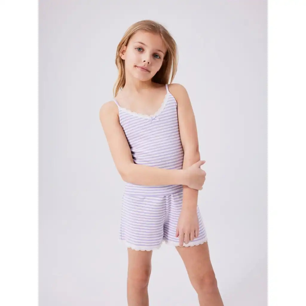 Name-It Name it meisjes pyjama set - Heirloom Lilac