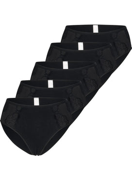 Nina von C Multipack Nina von C 6-pack - dames maxi-taille slip kant