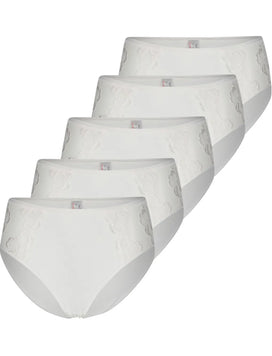 Nina von C Multipack Nina von C 6-pack - dames maxi-taille slip kant