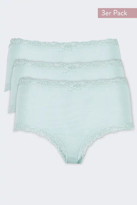 Nina von C Nina von C 3-pack dames Tailleslip - Kant - Colours