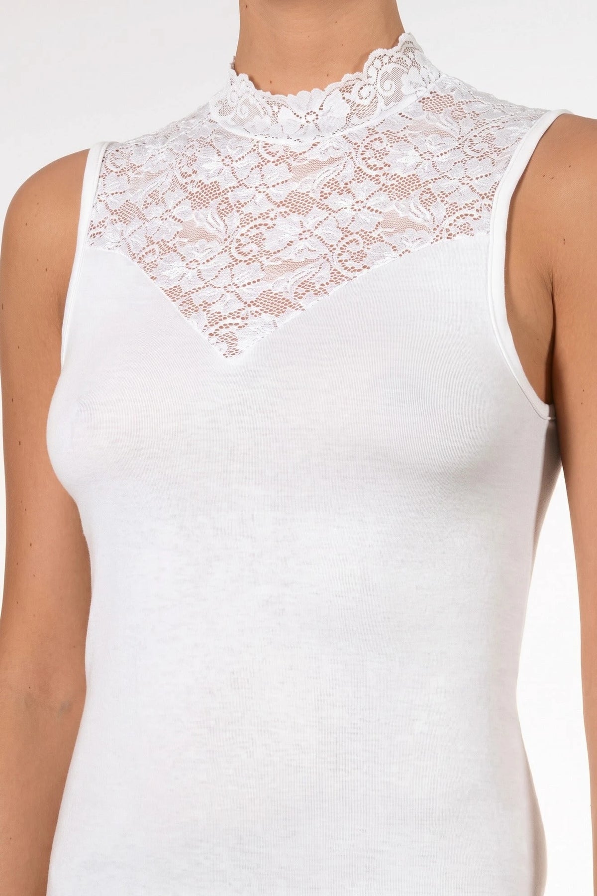 Nina von C Nina von C dames Kanten Top - Blazershirt
